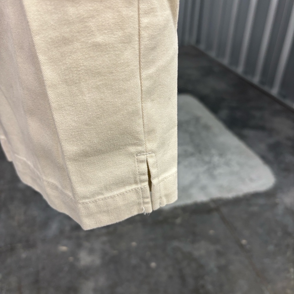 NWT Lauren Ralph Lauren Hyannis Highlight Women's Cream Sand Dune Capris 20W - Picture 6 of 16
